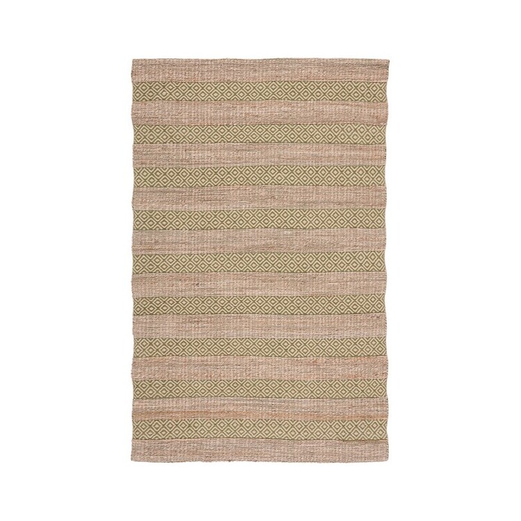 Safavieh Natural Fiber 653 Rugs, Green / Natural, 3' X 5', Small Rectangle image - 1