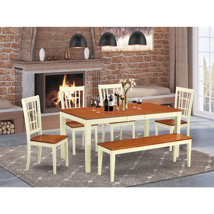 7 Pc Dining room set-Kitchen Tables Plus 6 Kitchen Chairs image - 1