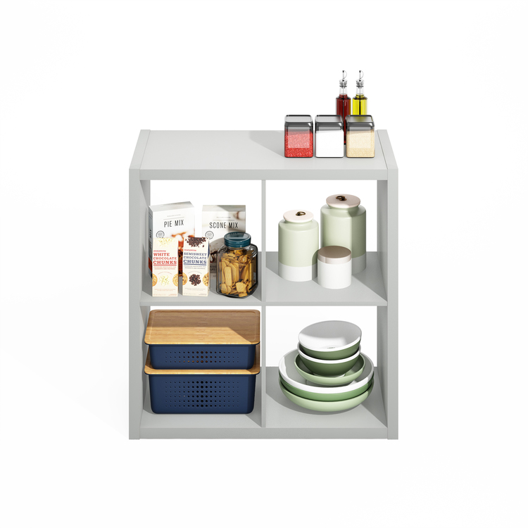 Furinno Hermite 4-Cube Open Shelves Kitchen Storage - Thumbnail 2