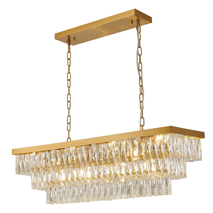 Bethel Rectangular Gold Metal Frame Chandelier With Clear Hanging Crystals From 968 97 To Ojcommerce Bethel Rectangular Gold Metal Frame, Hanging Metal Chandelier Frame