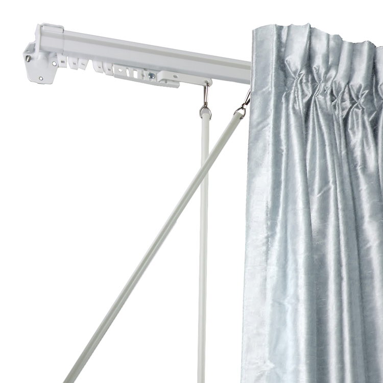 Domovina Adjustable Baton Draw Traverse Curtain Rod image - 1