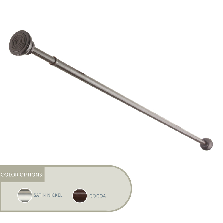 Domovina Decorative 7/16-inch Spring Tension Rod image - 1