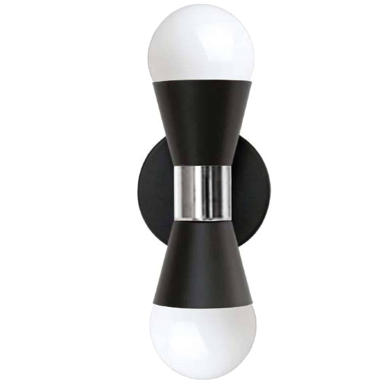 Dainolite 2LT Incandescent Wall Sconce, MB & PC image - 1