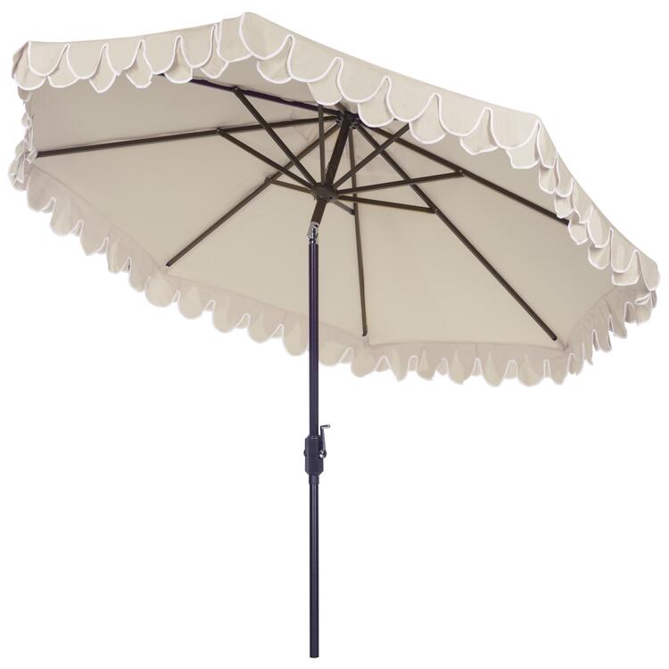 Uv Resistant Elegant Valance 9Ft Auto Tilt Umbrella - Image 3
