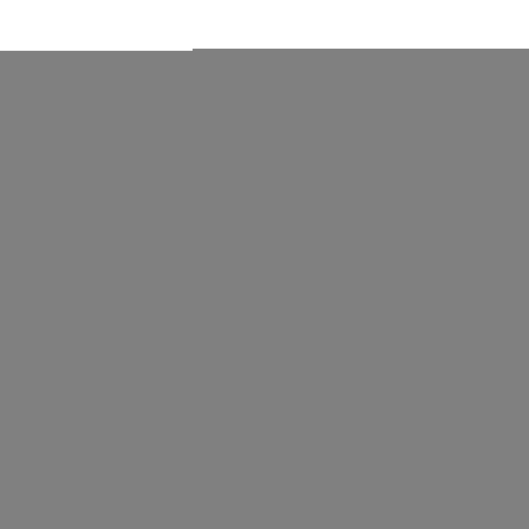 Plutus Brands Pineapple Slice Blue and Beige Luxury Throw Pillow image - 1