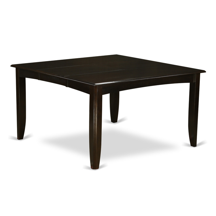 5 Piece Dining Set - Table & 4 Linen Chairs - 54x54 Inch image - 1