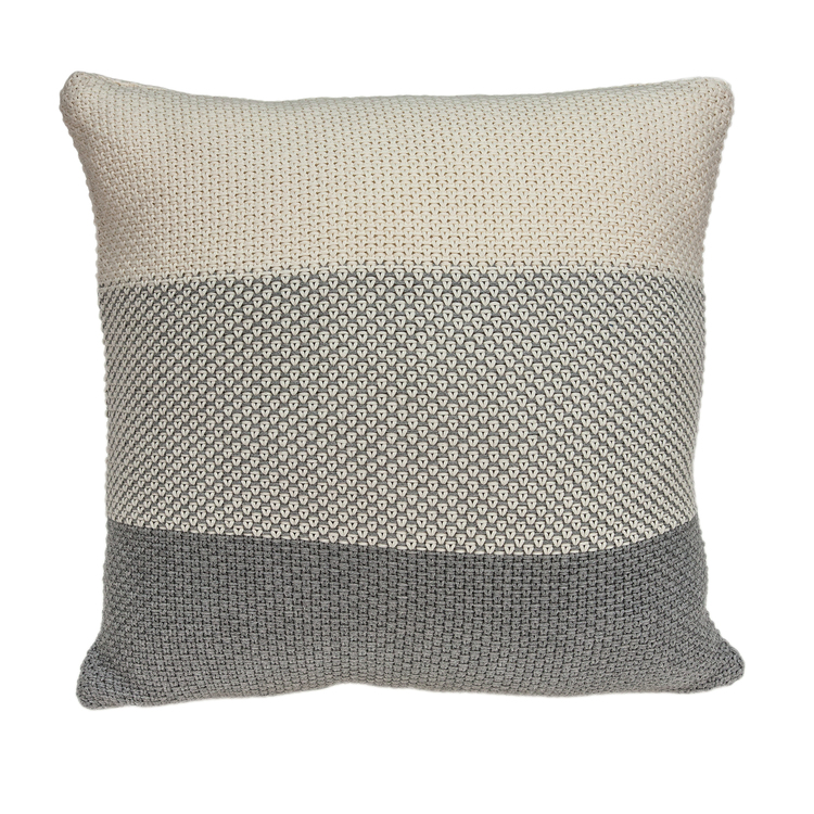 Soft Knitted Throw Pillow with Natural Style & Durable Knit Fabric image - 1