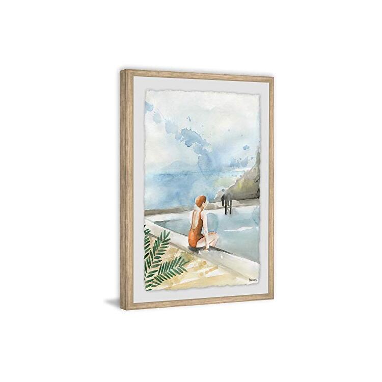 Back View Framed Painting Print - Large Artwork Home Decor Wall Decoration - Marmont Hill image - 1