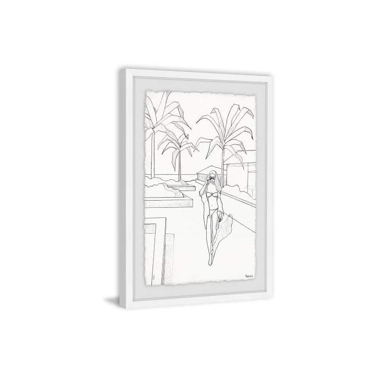 Way to Chill Framed Painting Print image - 1