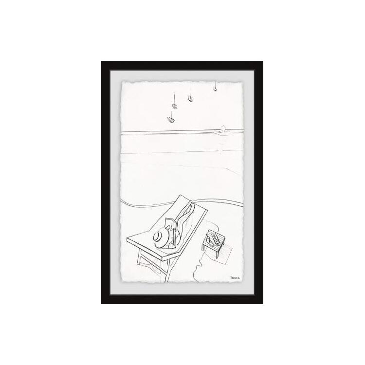 Read and Chill Framed Painting Print | Abstract Art Poster Home Decor Gift - Marmont Hill image - 1