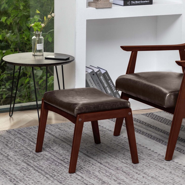 Convenience Concepts Designs4Comfort Natalie Accent Ottoman Stool image - 1