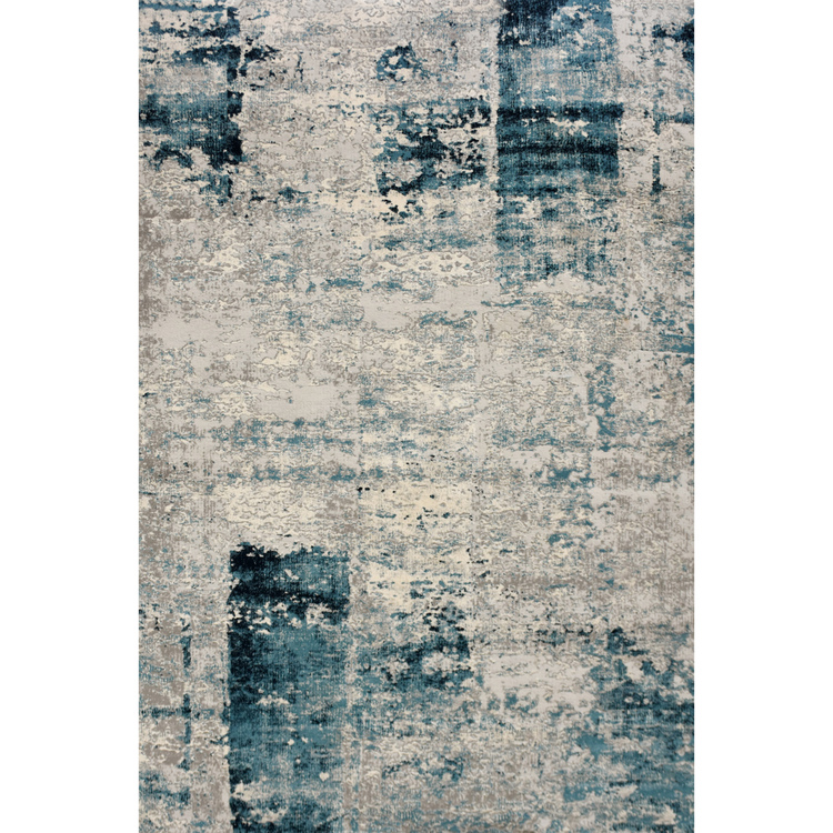 Turquoise Teal Area Rug 157 x 118 Flatweave - Renwil image - 1