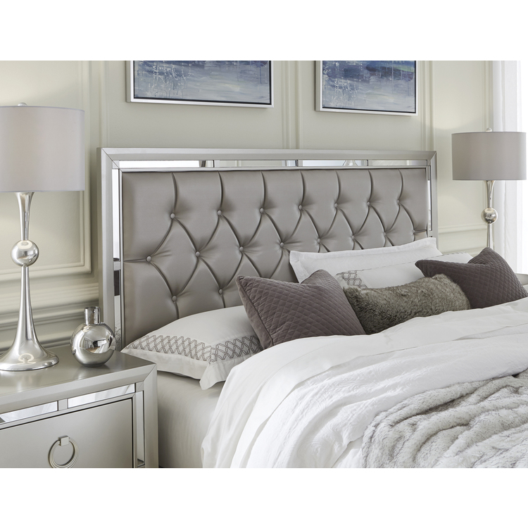 Global Furniture USA Riley King Bed Silver image - 1