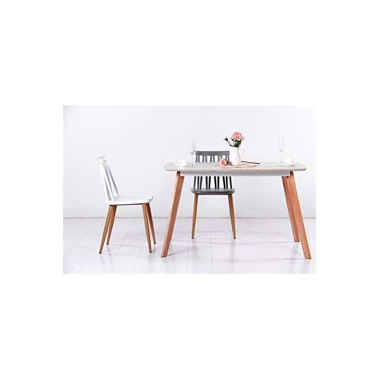 Commercial Seating Products Modern Windsor Dining Chair - White image - 1