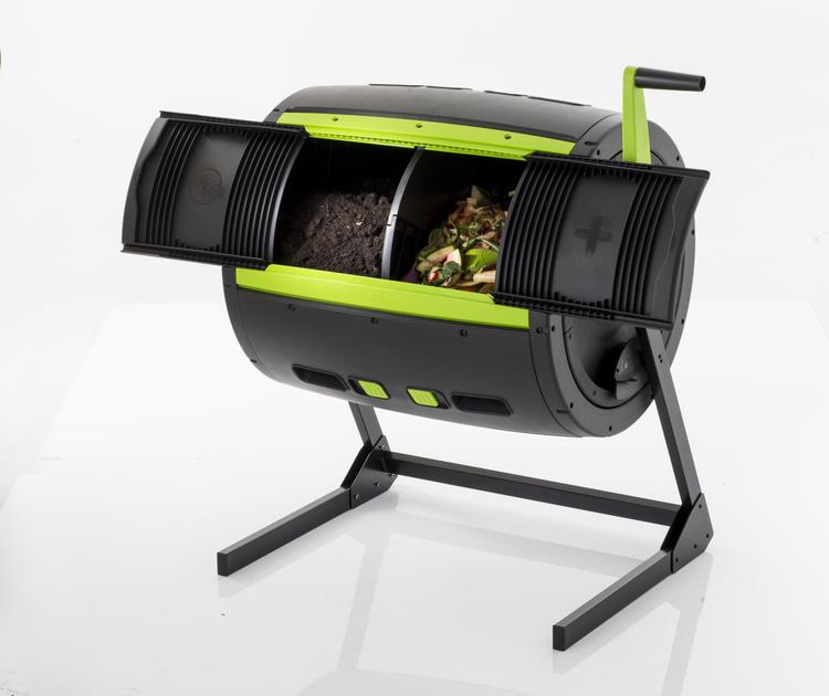 RSI Two-Stage Compost Tumbler - Fast & Easy Composting