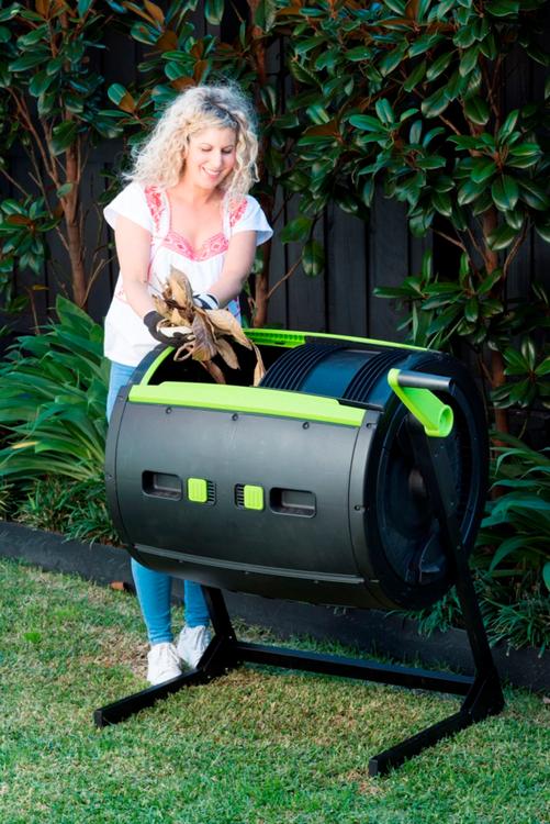 RSI Two-Stage Compost Tumbler - Fast & Easy Composting
