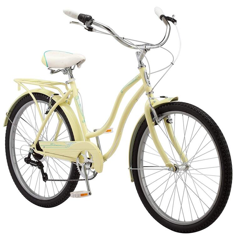 26 in. Schwinn Perla Adult Beach Cruiser Bicycle/Bike, 7 Speed image - 1