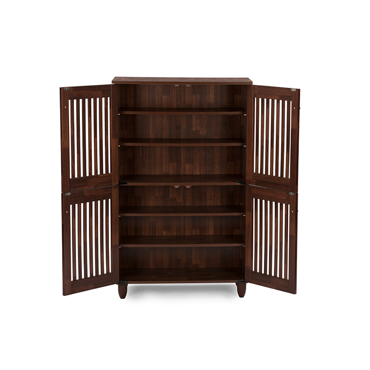 Baxton Studio Fernanda Shoe Storage Cabinet