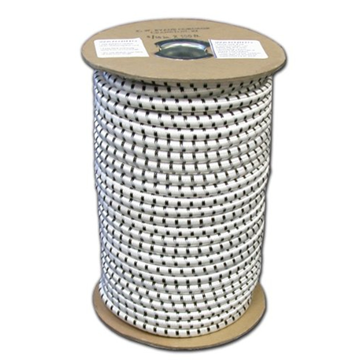 T.W . Evans Cordage 1/4" x 100ft Bungee Cord - Shock Cord with Tracers image - 1