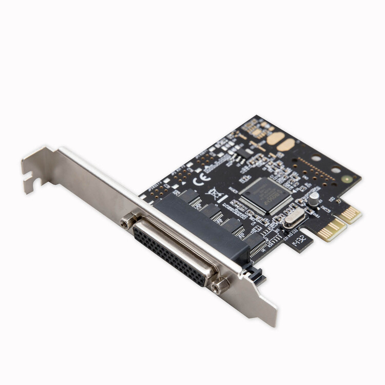 Syba 4 Port RS-232 RS-422 RS-485 DB9 Serial PCI-Express 2.0 x1 Card ...