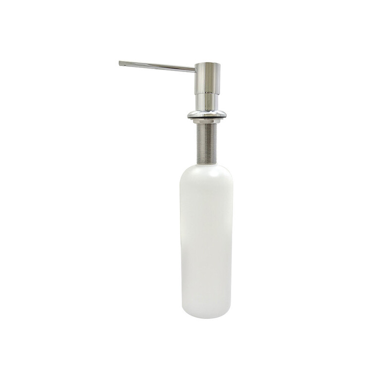 Gourmet Scape SD3710 Soap Dispenser With Straight Nozzle 17 oz, Polished Chrome image - 1