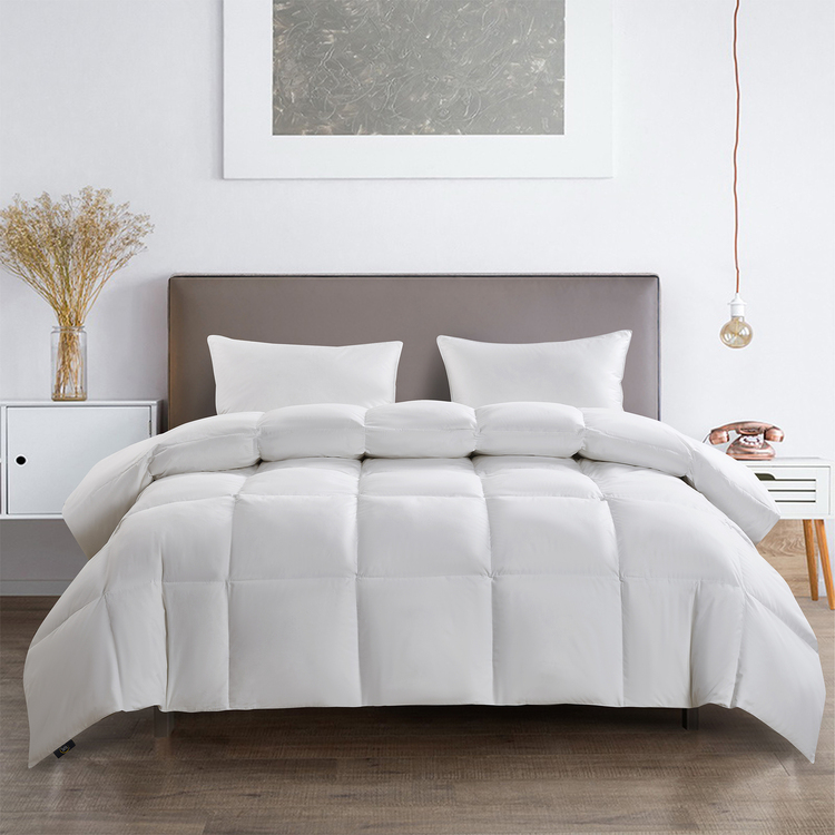 Serta Goose Feather & Down Fiber Comforter - Thumbnail 3