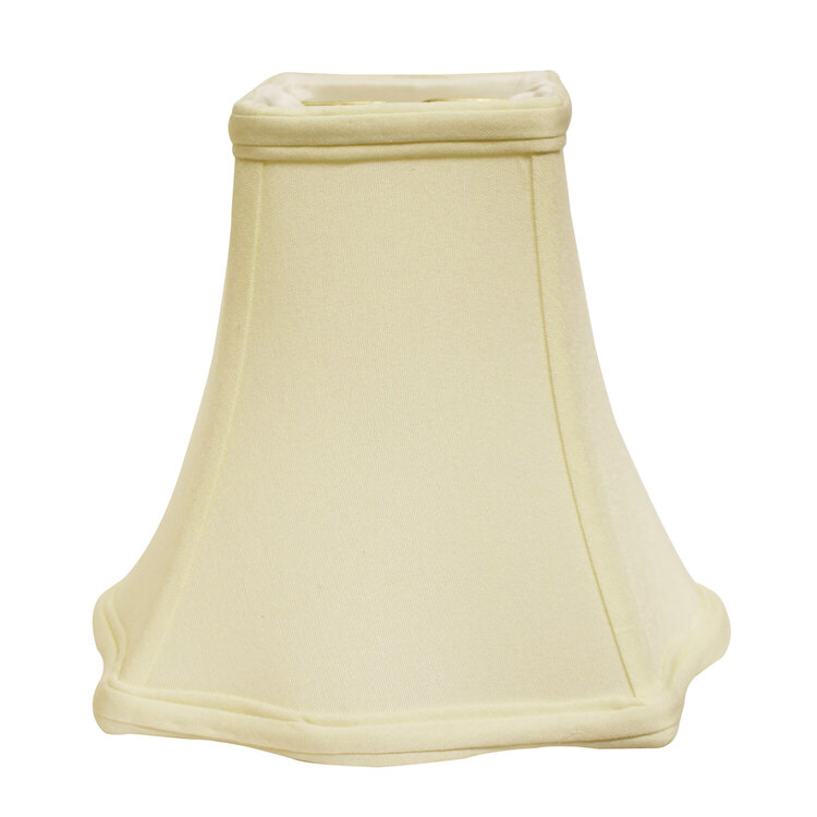 Slant Fancy Square Softback Lampshade with Washer Fitter