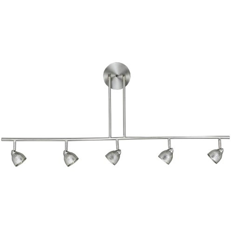 Cal Lighting 7.25-19.25" Adjustable Metal Serpentine Five Light Ceiling Fixture image - 1