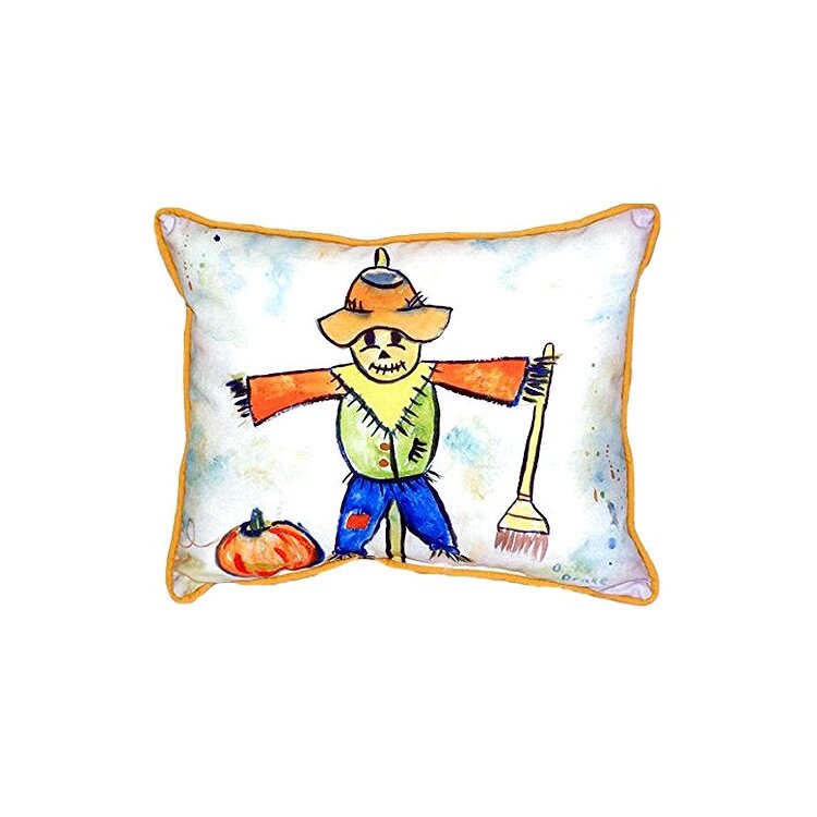 Scarecrow Small Indoor/Outdoor Pillow