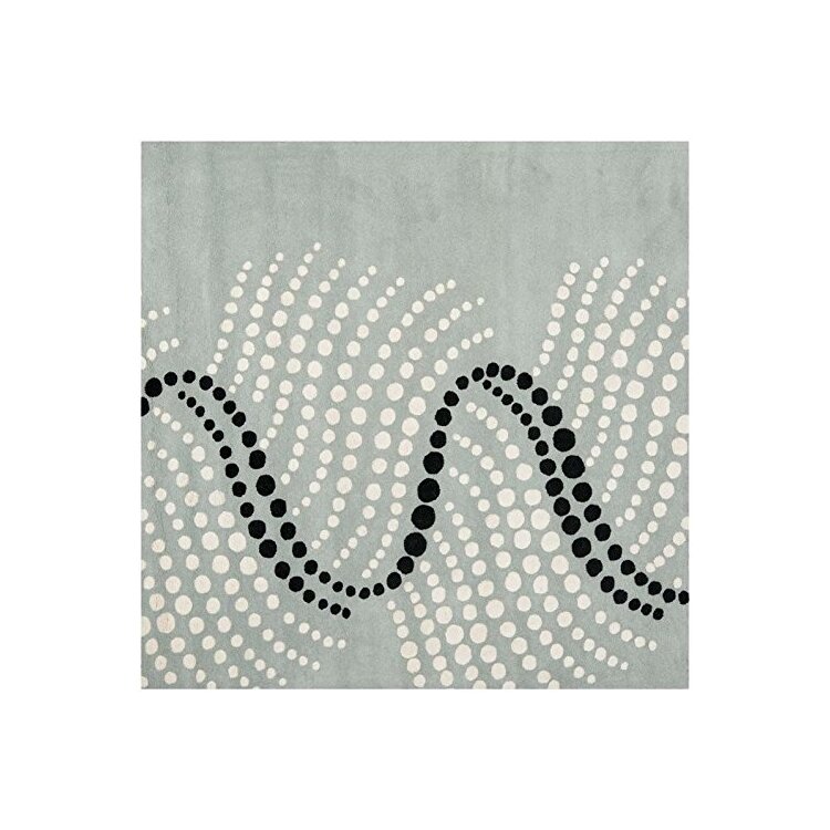 Contemporary Rug - Soho Wool/Viscose -Grey/Ivory Style-B image - 1
