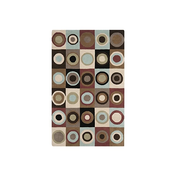 Multi Color Wool Viscose Pile Rug 9x7ft Large Rectangle - Safavieh image - 1