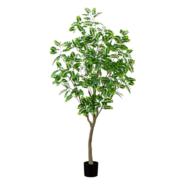 Nearly Natural 7ft. Artificial Greco Citrus Tree with Real Touch Leaves image - 1