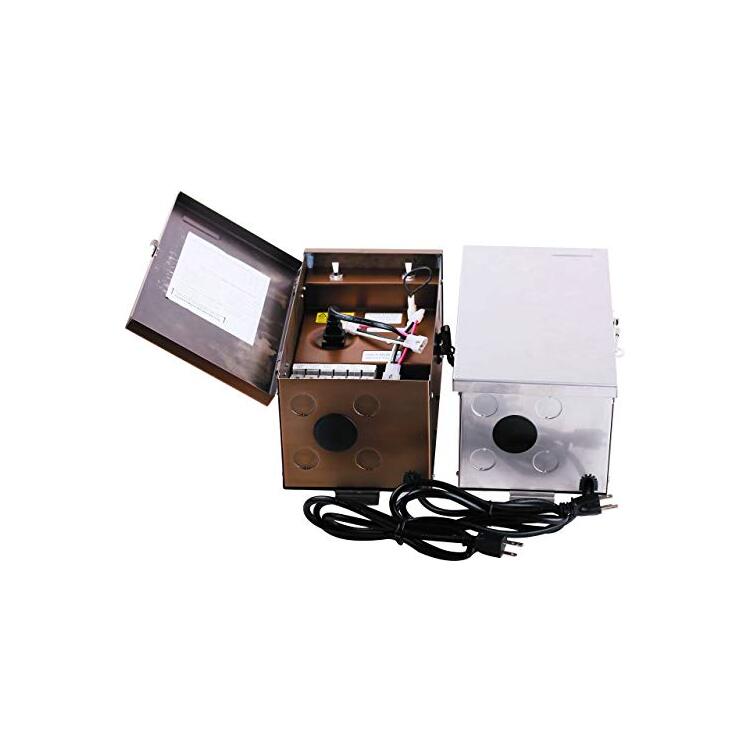 Low Voltage Landscape Transformer 600W 120V Stainless Steel ETL Listed image - 1