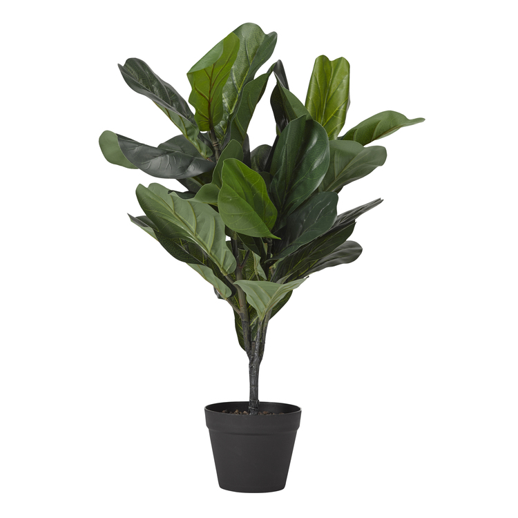 D&W Silks Real Touch Fiddle Leaf Fig Plant - Artificial Plant Indoor Decor 6.5ft image - 1