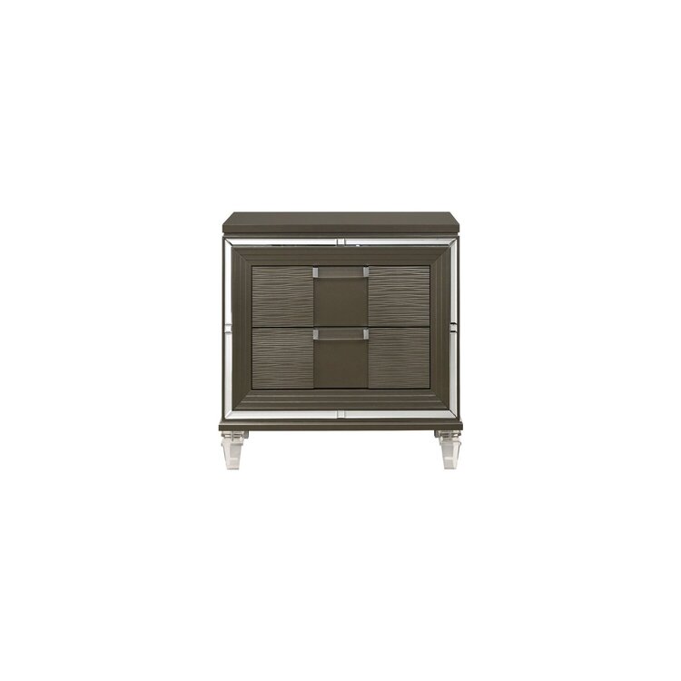 Picket House Charlotte?Modern 2-Drawer Nightstand with USB Ports image - 1