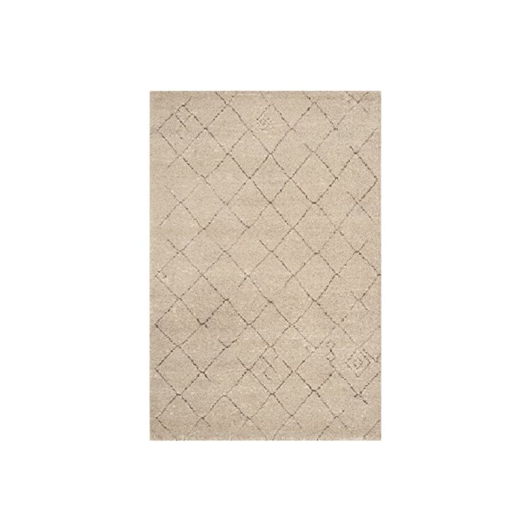 Tunisia Traditional Polypropylene Rug - Ivory Small Rectangle 5' x 3'' - Safavieh image - 1
