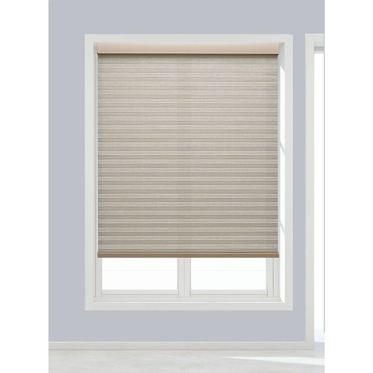 Linen Avenue Cordless Cellular Light Filtering Shade, 47 W x 84 H, Muslin image - 1