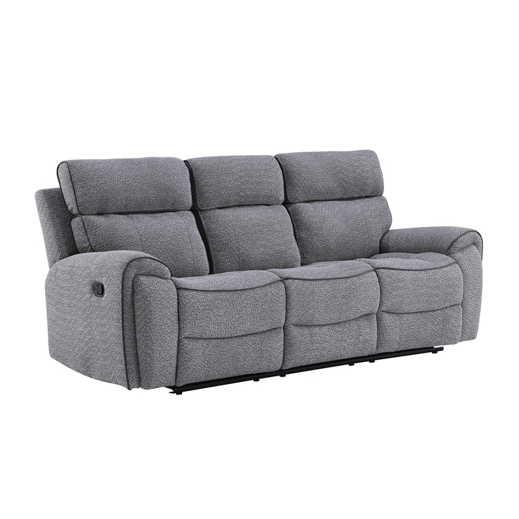 New Classic Furniture Omni Dual Recliner Sofa-Gray image - 1