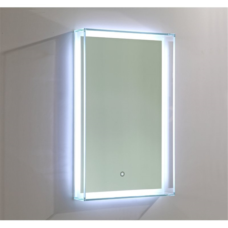 Vanity Art LED bathroom mirror with touch sensor.