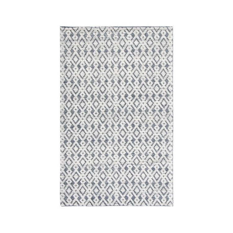 Safavieh Vermont 102 Rugs, Ivory / Navy, 6' X 9', Medium Rectangle image - 1