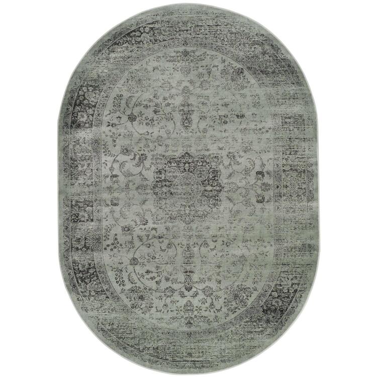Power Loomed Vintage Beige Rectangle Rug 3x5 Small Spruce Design - Safavieh image - 1
