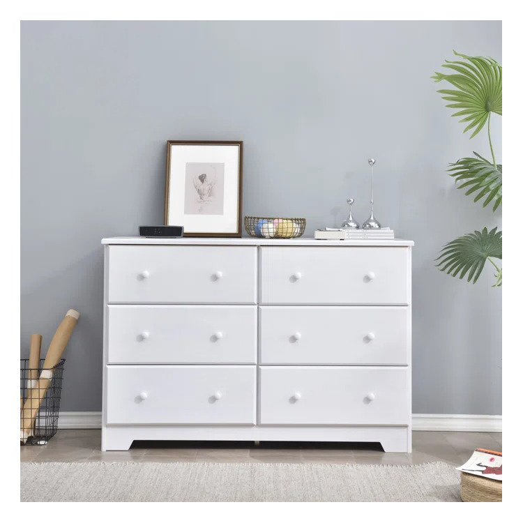 Woodpecker's Inc Solid Pine Wood Double Dresser image - 1