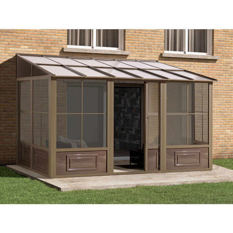Gazebo Penguin Florence Add-A-Room Solarium, Fully Enclosed Gazebo with ...
