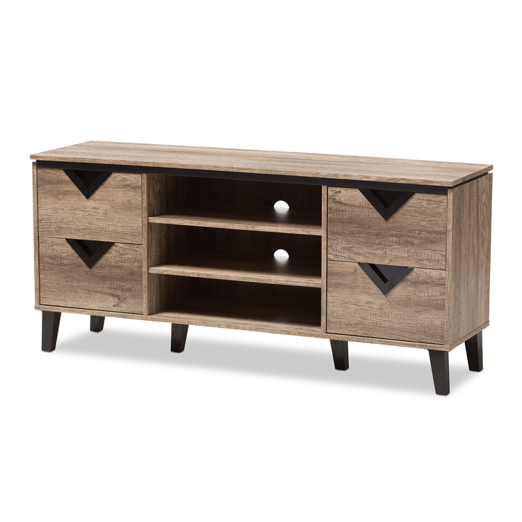Light Brown Contemporary TV Stands & Media Centers image - 1