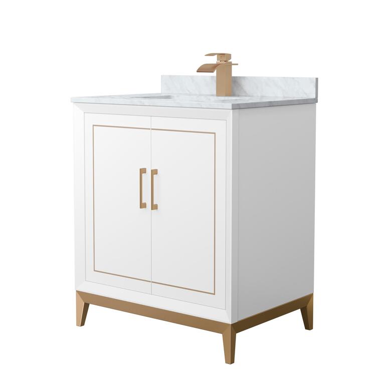 Wyndham Collection Daria 30 Inch Single Bathroom Vanity