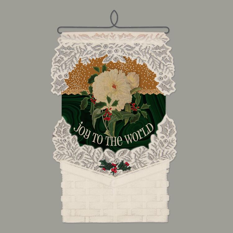 Heritage Lace Joy Wall Hanging image - 1