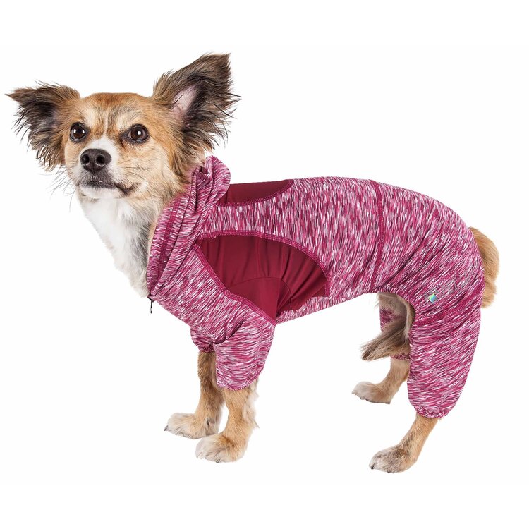 Active Downward Dog Hoodie | Quick-Drying & UV Protection for Dogs image - 1