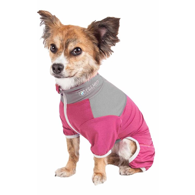 Full Body Warm Up Performance Sweatshirt with 4 - Way Stretch - Pet Life image - 1