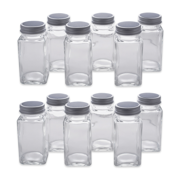 DII 12-Piece Spice Jar Set With Chalkboard Labels image - 1