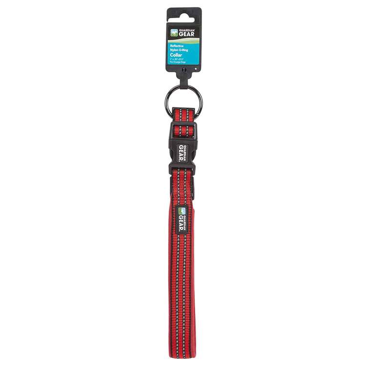 Guardian Gear GG Reflect Nylon O-Ring Collar S Red image - 1